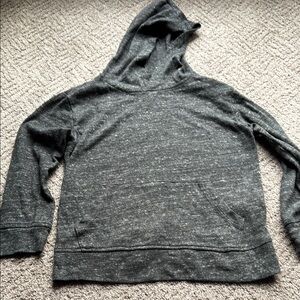 Men's Gray Hooded Sweater